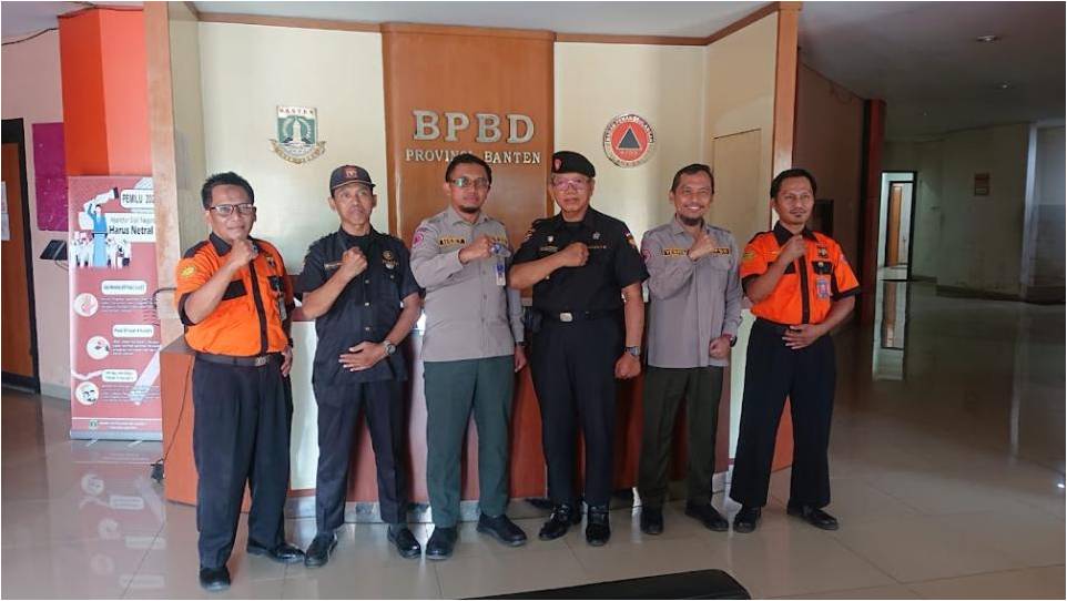 AUDIENSI DENGAN BPBD PROVINSI BANTEN