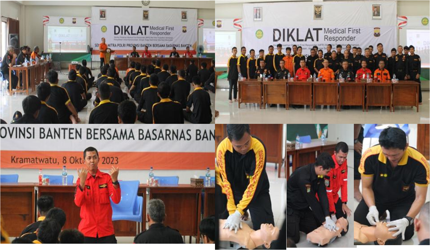 MENYELENGGARAKAN DIKLAT FIRST MEDICAL RESPONDER