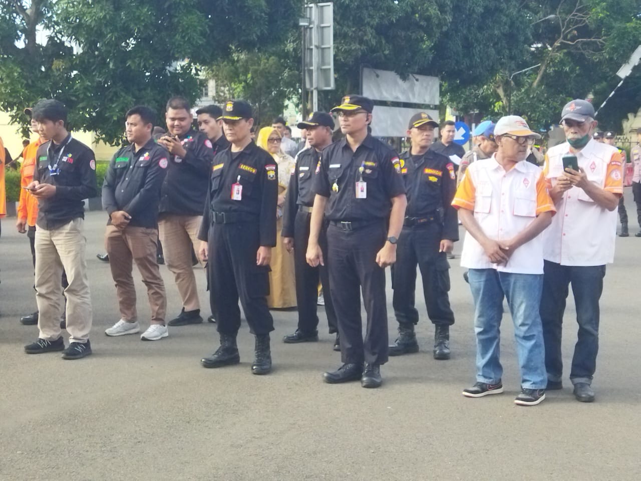 Senkom Banten PAM Nataru 2025 Bersama TNI-Polri