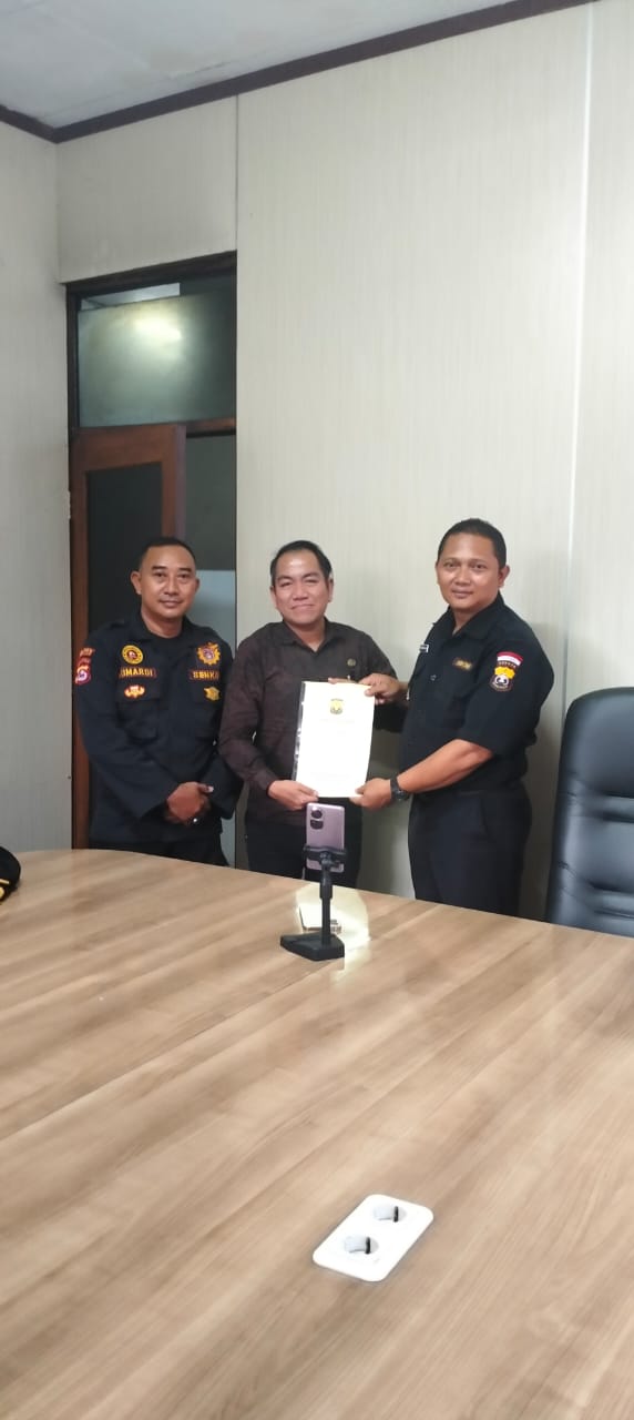 Audensi Pengurus Senkom ke Kasat Binmas Polres, BPBD dan Kesbangpol Kabupaten Serang